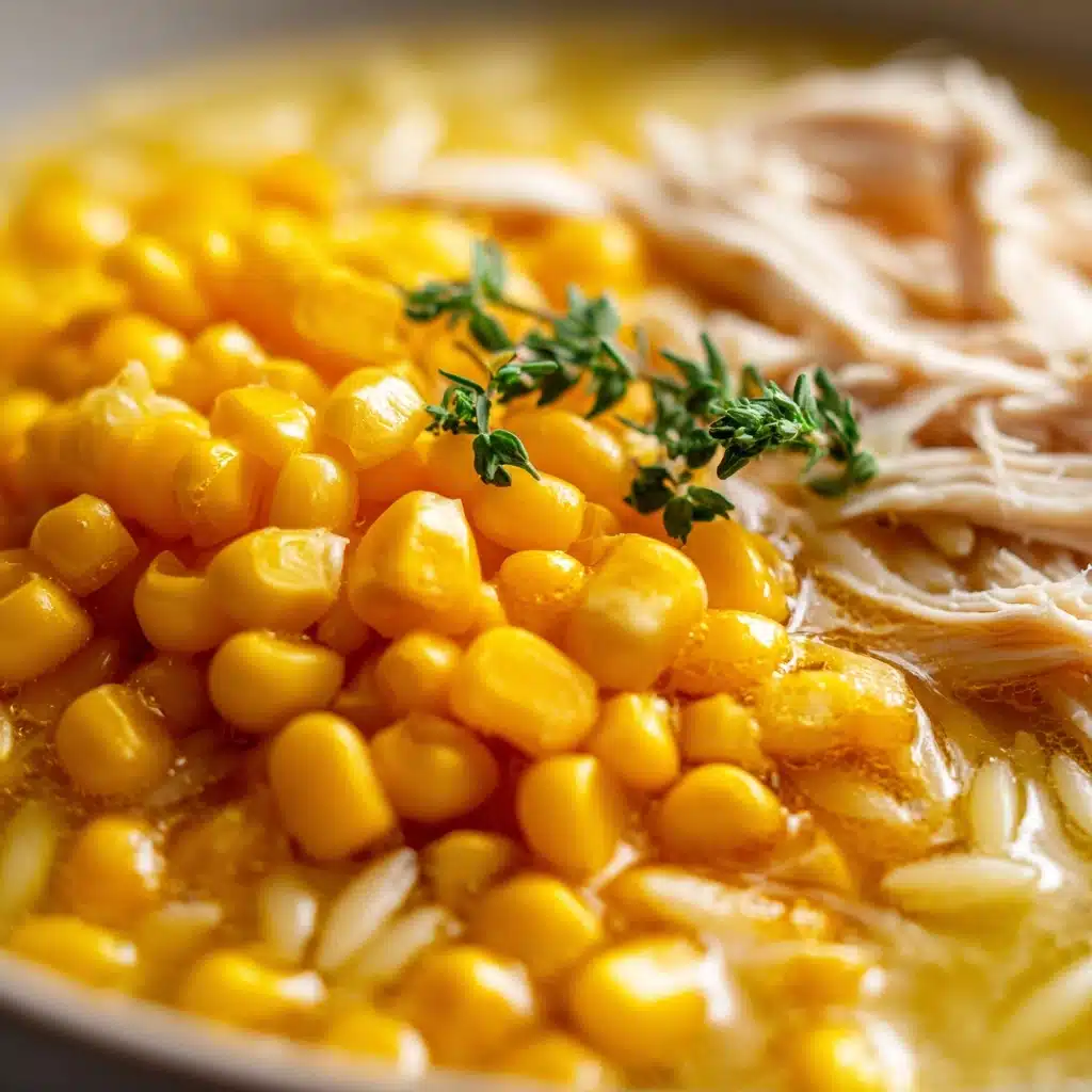 Chicken and Sweet Corn Soup Recipe