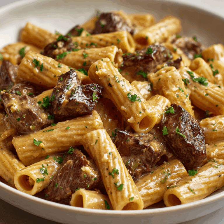 Creamy Slow Cooker Beef Pasta Recipe