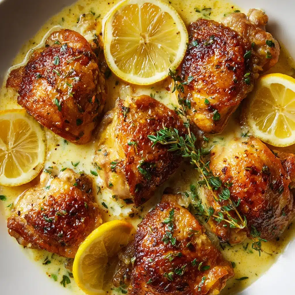 Lemon Cream Chicken Recipe