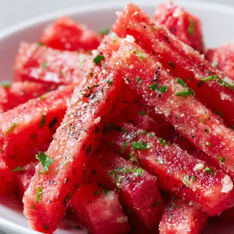 Watermelon Fries Recipe