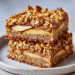 Healthy Breakfast Oatmeal Apple Cake Recipe