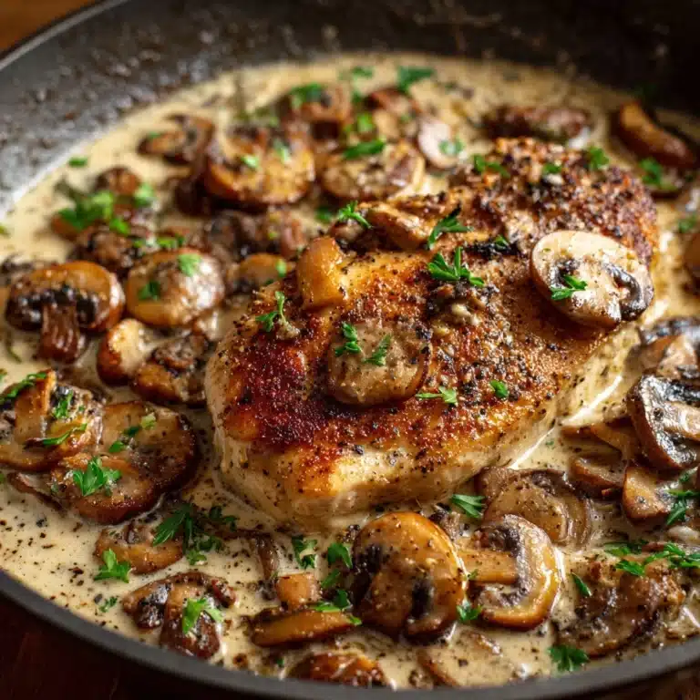 Creamy Mushroom Chicken Recipe