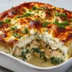 Creamy Chicken and Spinach Casserole Recipe