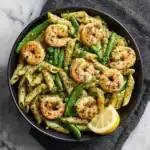 Shrimp Pesto Penne Recipe