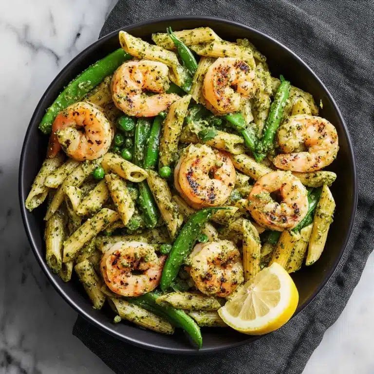 Shrimp Pesto Penne Recipe