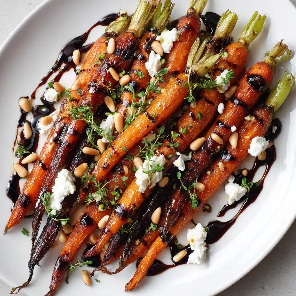 Oven Roasted Carrots with Goat Cheese Recipe - Recipe Image