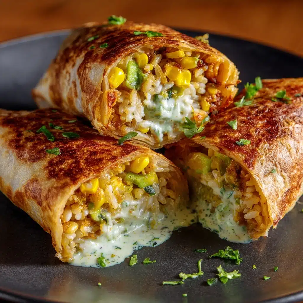 Crispy Elote Egg Rolls Recipe - Recipe Image
