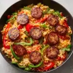 Cajun Sausage and Rice Skillet Recipe
