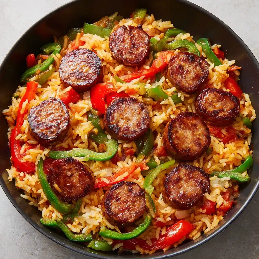 Cajun Sausage and Rice Skillet Recipe