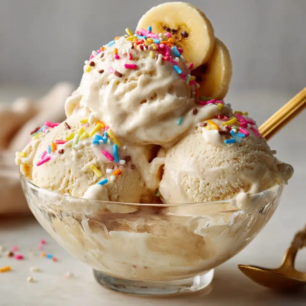 The Ultimate Banana Ice Cream Recipe for Creamy Dairy-Free Bliss Recipe - Recipe Image