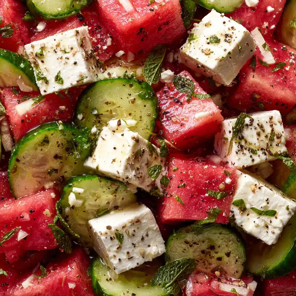 Watermelon Feta Salad Recipe - Recipe Image