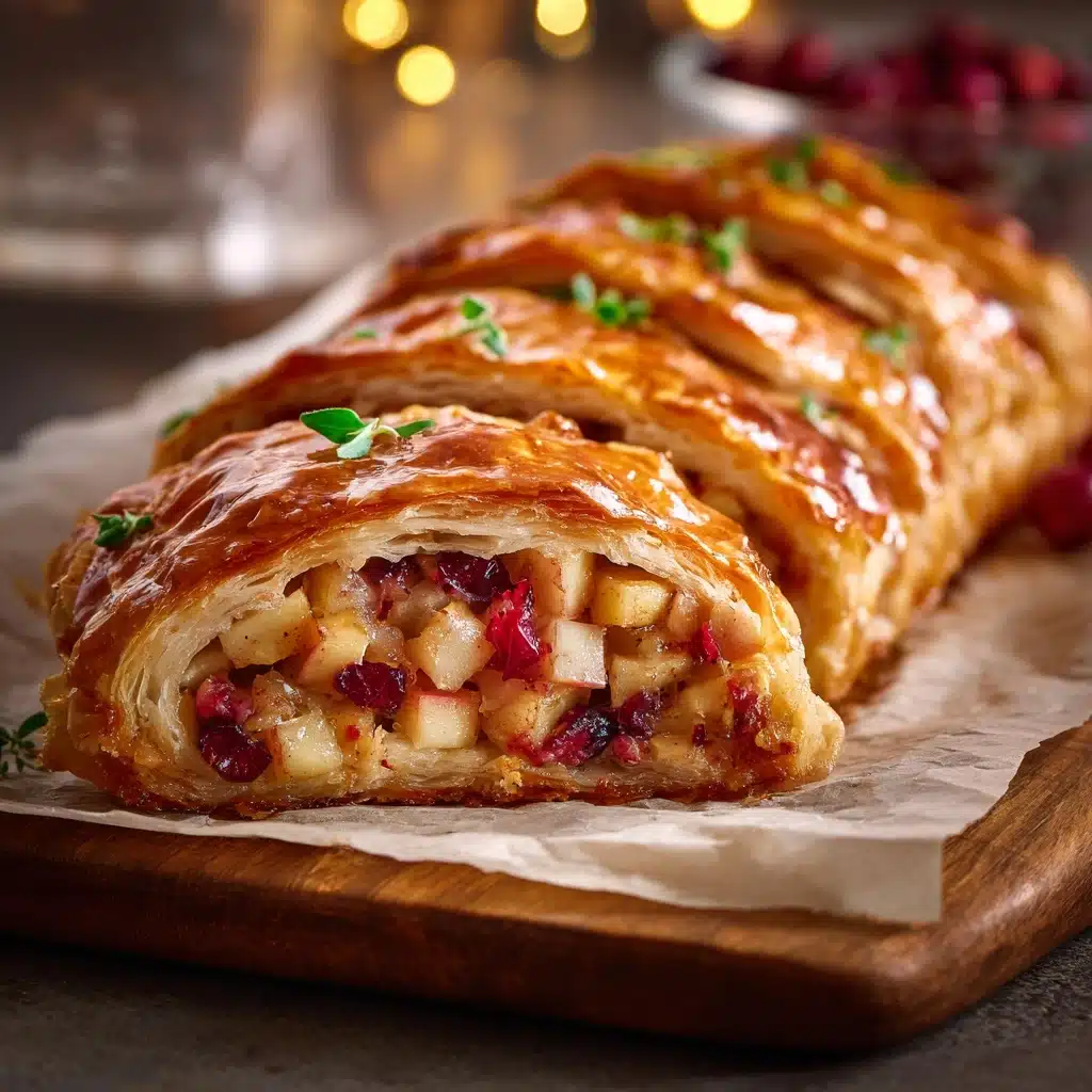 Turkey & Cranberry Sausage Rolls Recipe - Recipe Image