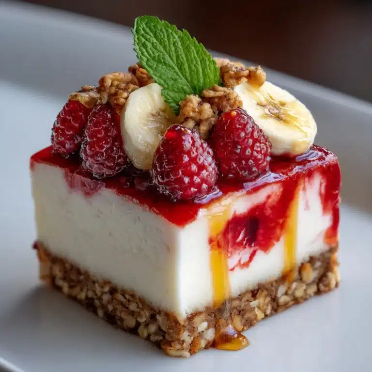 No-Bake Banana Split Cake Recipe