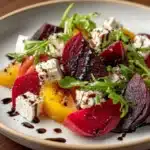 Beet Salad with Goat Cheese and Balsamic Recipe
