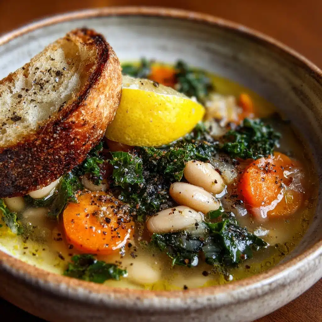 Nourishing White Bean and Lemon Soup Recipe