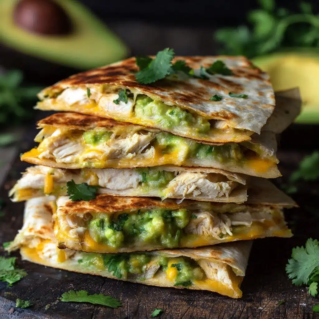 Chicken and Avocado Quesadillas Recipe - Recipe Image