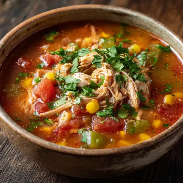 Chicken Fajita Soup Recipe