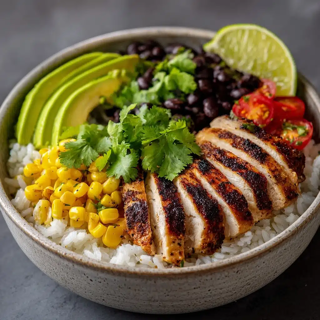 Honey Chipotle Chicken Rice Bowls Recipe - Recipe Image