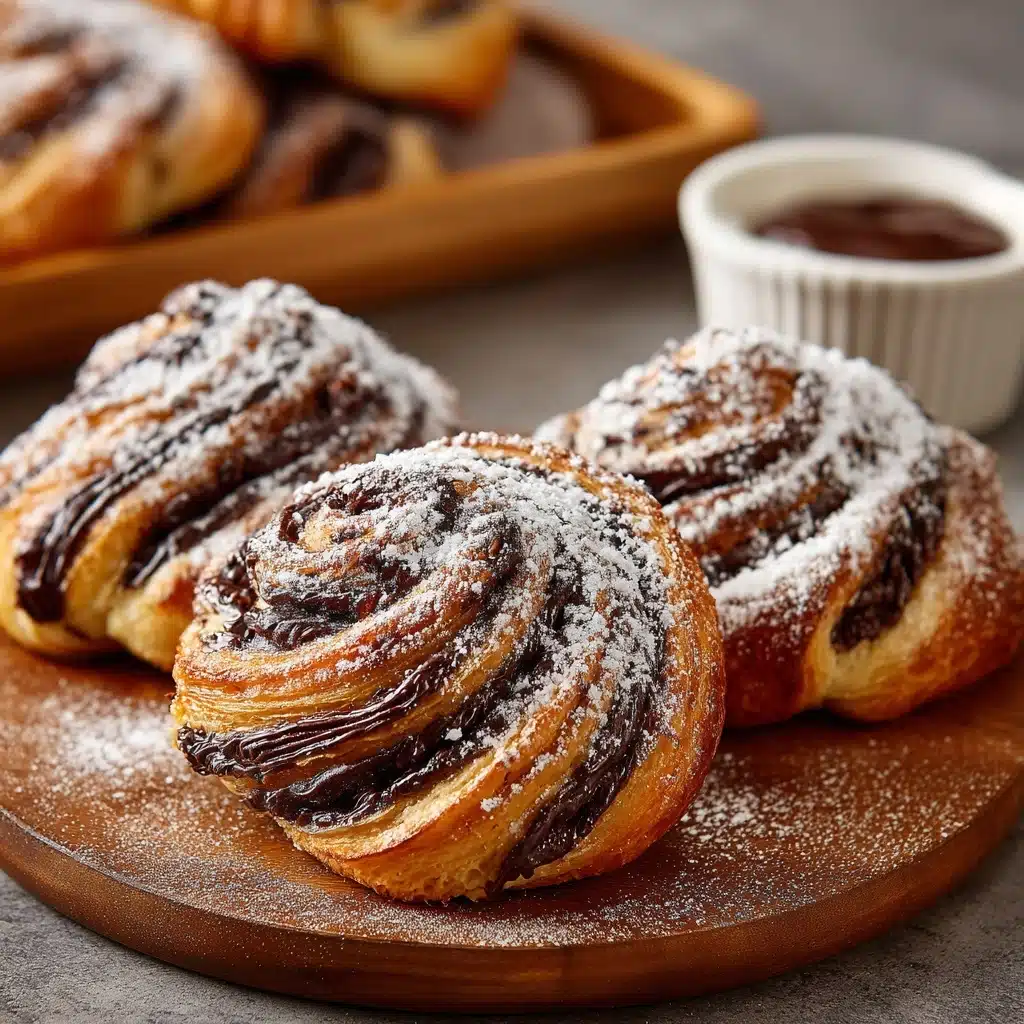 Nutella Puff Pastries Recipe - Recipe Image