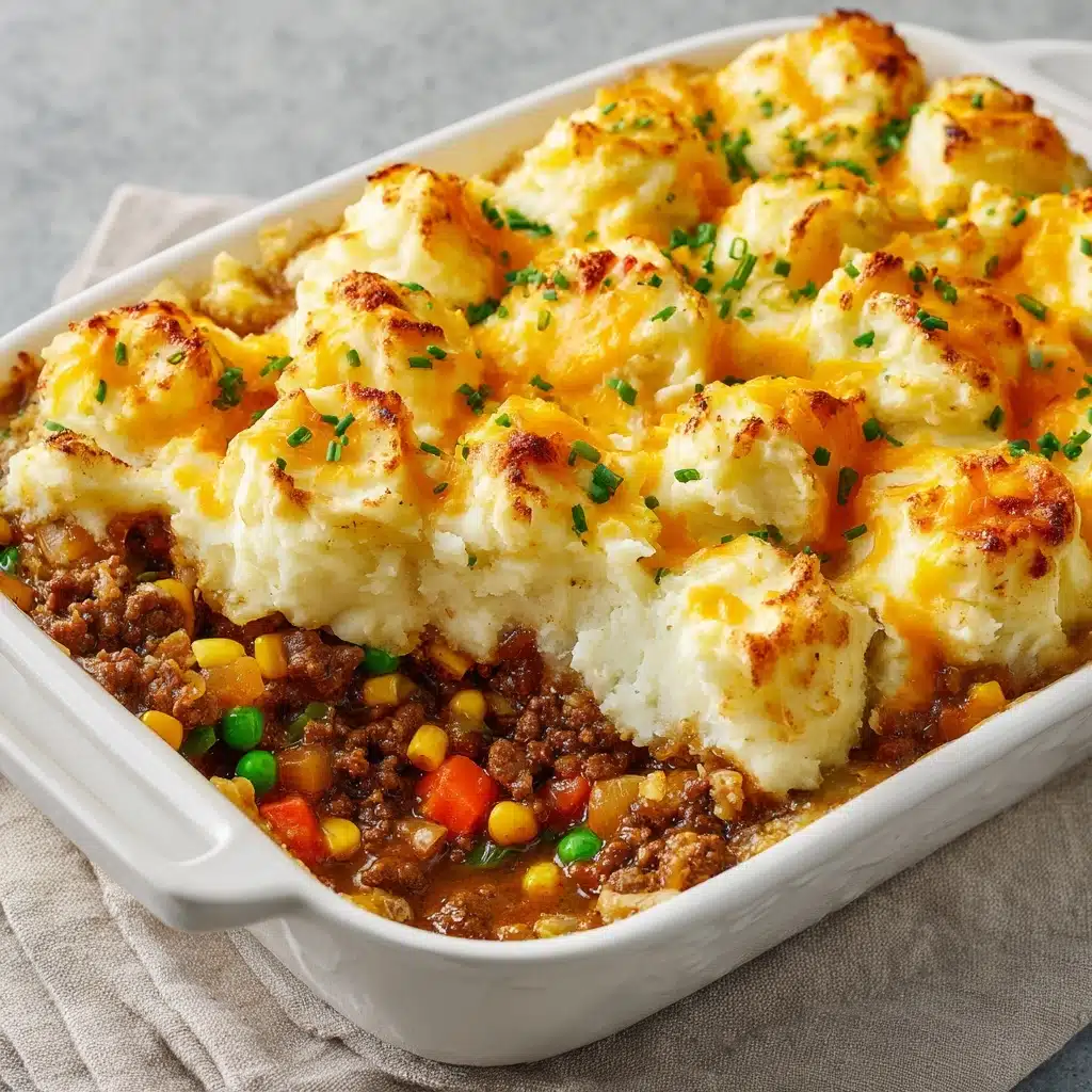 Shepherd’s Pie Tater Tot Casserole Recipe - Recipe Image