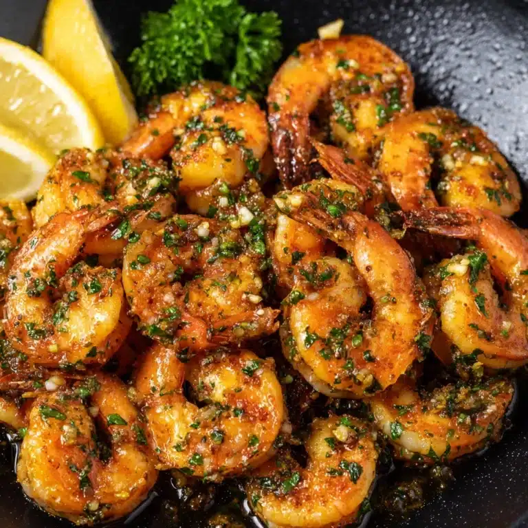 Spicy Lemon Garlic Shrimp Recipe