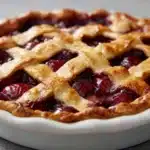 Plum Lattice Pie Recipe