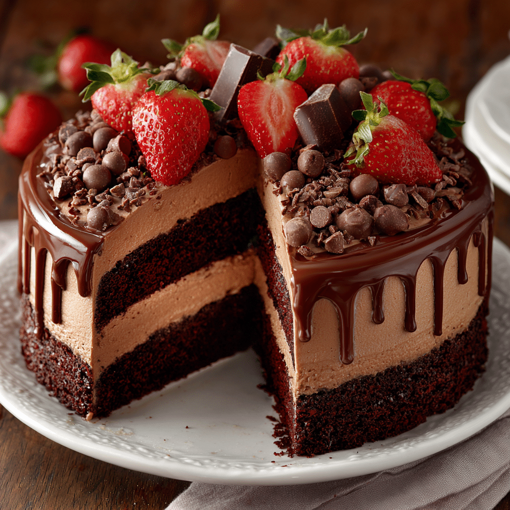 Ultimate Chocolate Indulgence Cake Recipe - Recipe Image