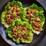 Flavorful Teriyaki Chicken Lettuce Wraps – Light, Easy & Delicious! Recipe