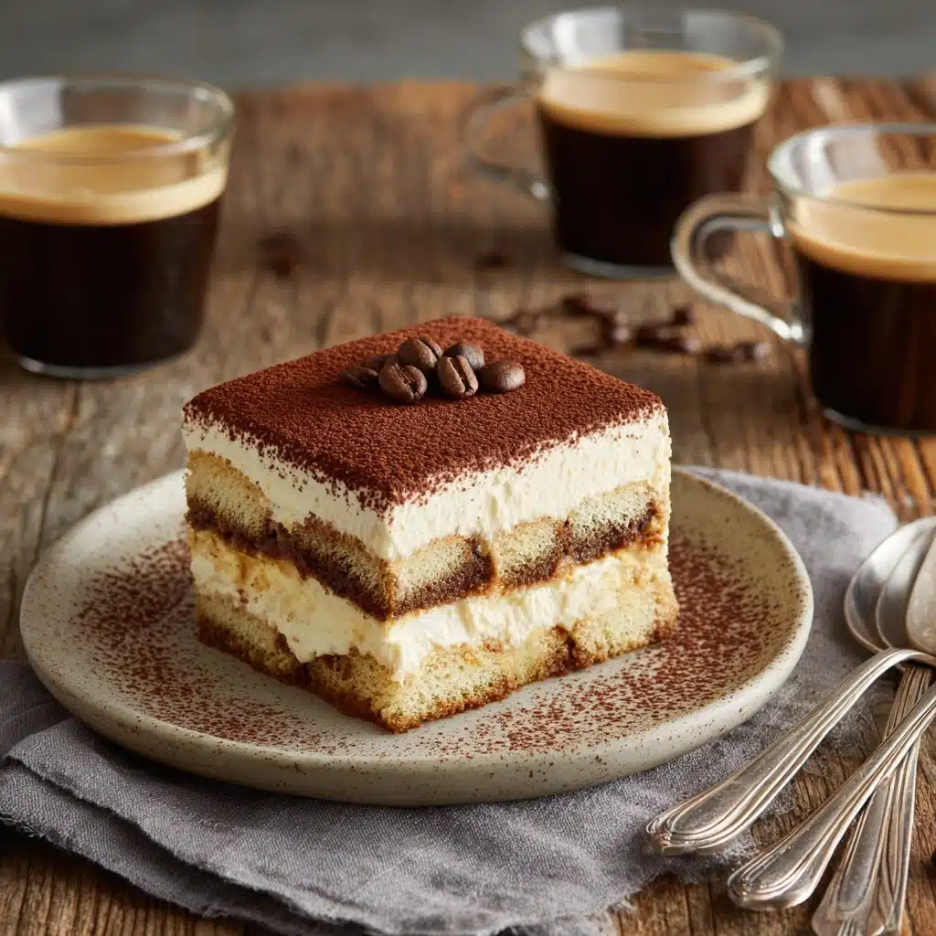 Classic Tiramisu with Espresso Recipe - Recipe Image
