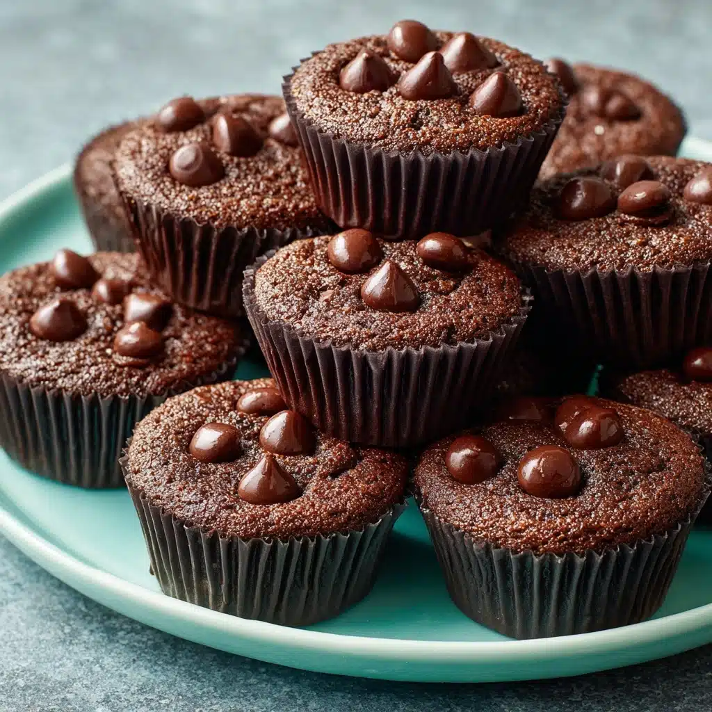 Fudgy Black Bean Brownie Bites Recipe - Recipe Image