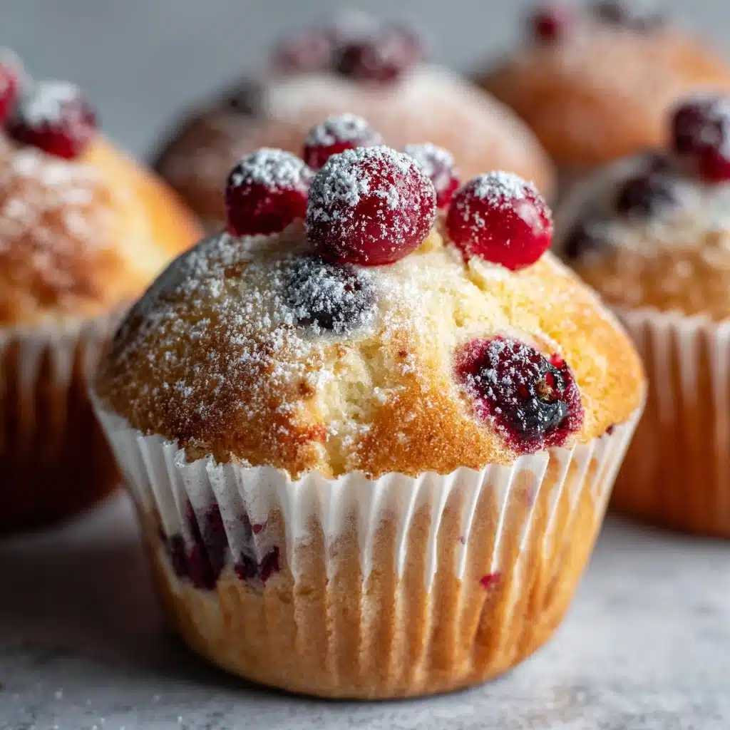 Cranberry Orange Muffins Recipe - Recipe Image