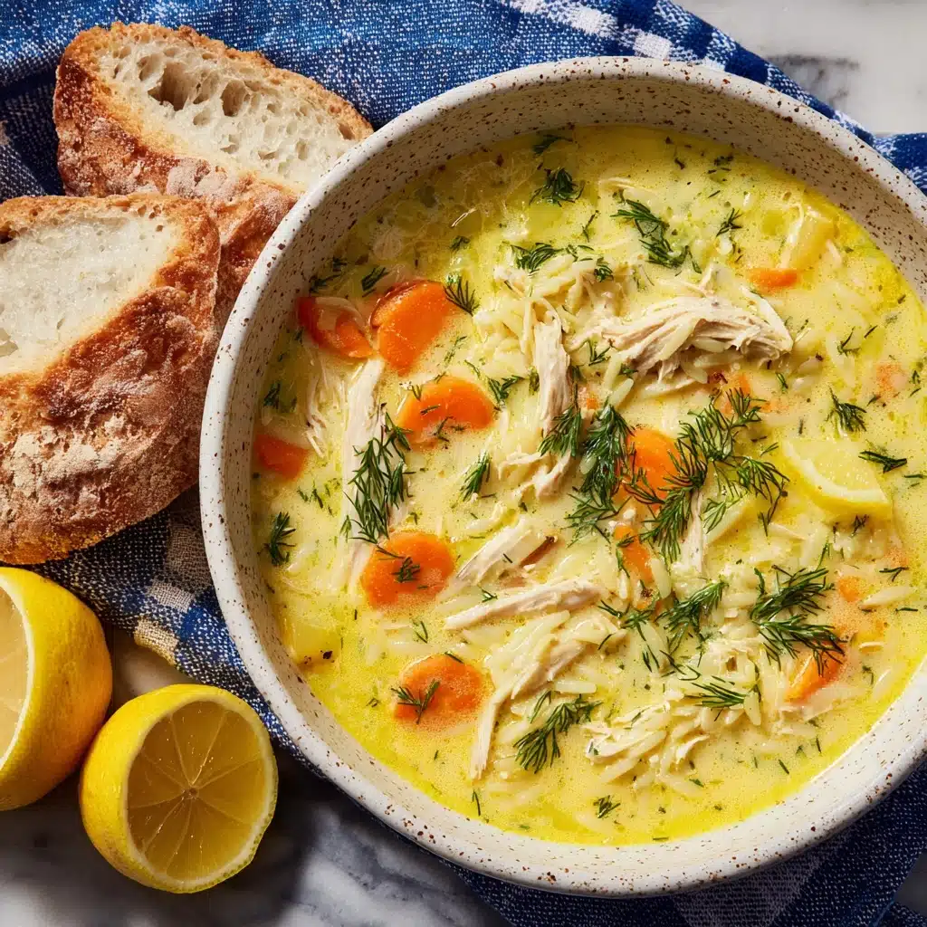 Greek Lemon Chicken Soup Recipe - Recipe Image