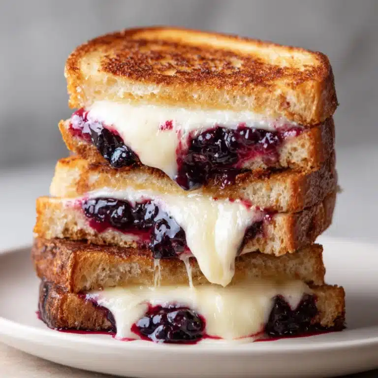 The Best Blueberry Brie Grilled Cheese You’ll Ever Make Recipe