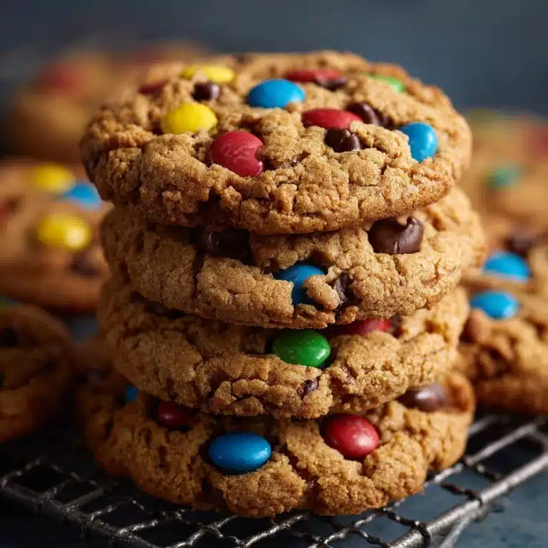 Soft and Chewy Triple Chocolate M&M Cookies Recipe