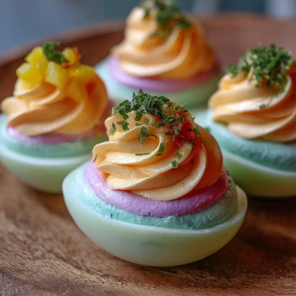 Easter Deviled Eggs Recipe - Recipe Image