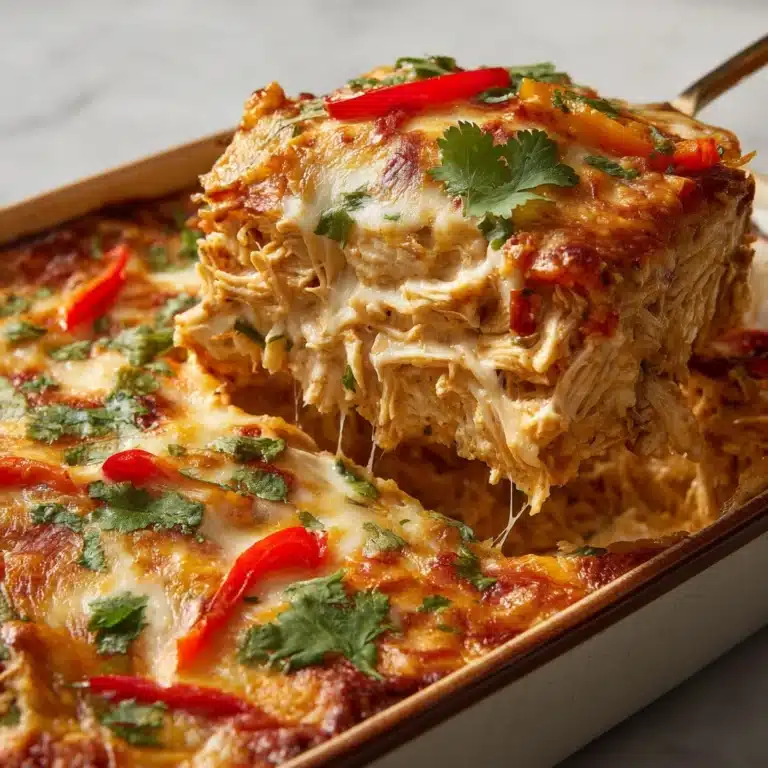 Fajita Chicken Casserole Recipe