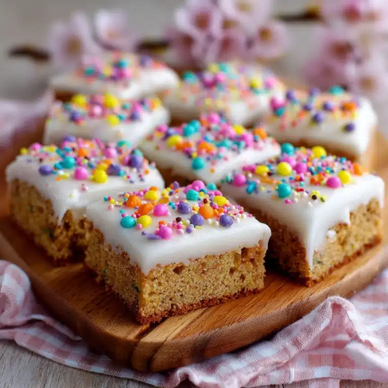 Frosted Easter Blondies Recipe
