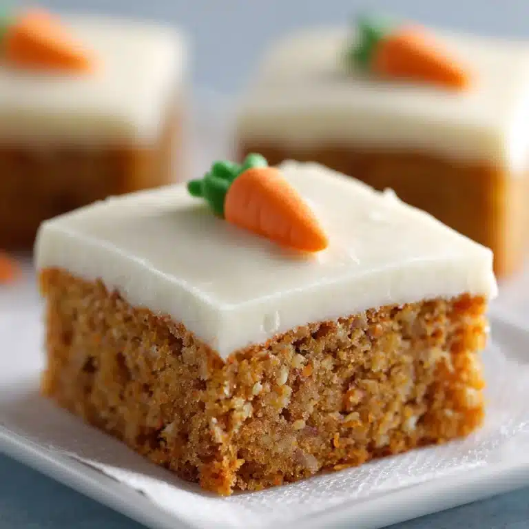Carrot Cake Bars with Browned Butter Cream Cheese Frosting Recipe