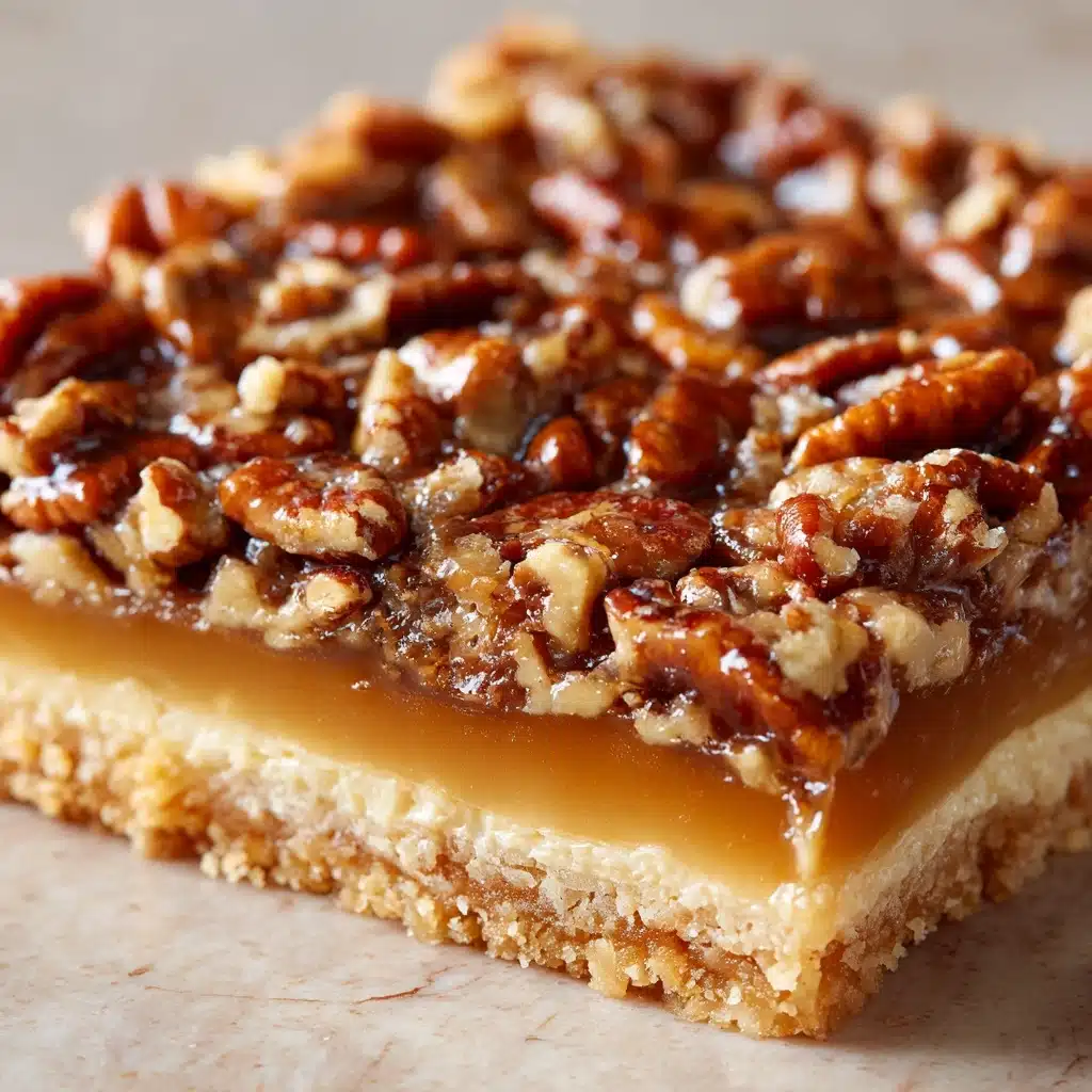 Easy Pecan Pie Bars Recipe - Recipe Image