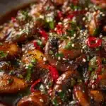 Garlic Mushroom Chicken Stir-Fry Recipe