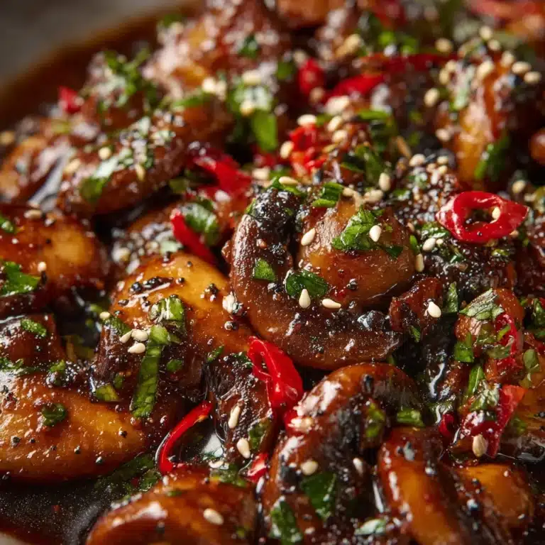 Garlic Mushroom Chicken Stir-Fry Recipe