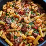 Cajun Shrimp and Sausage Pasta Recipe