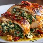 Spinach Stuffed Chicken Breast Recipe