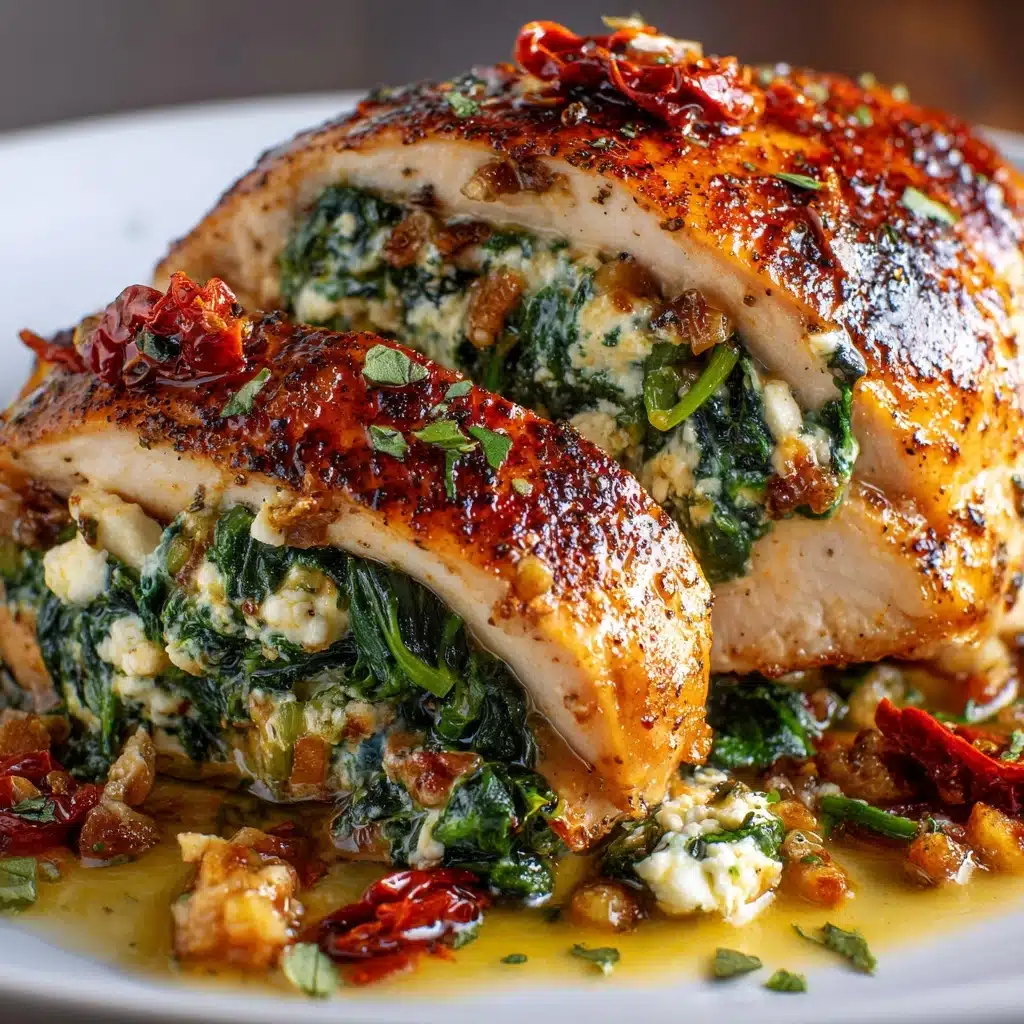 Spinach Stuffed Chicken Breast Recipe