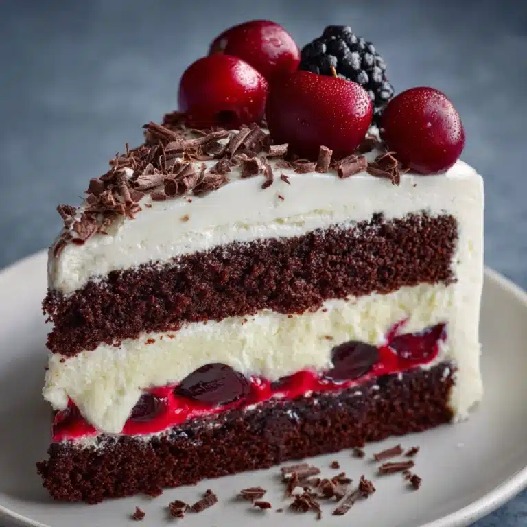 Mile-High Black Forest Cake Recipe