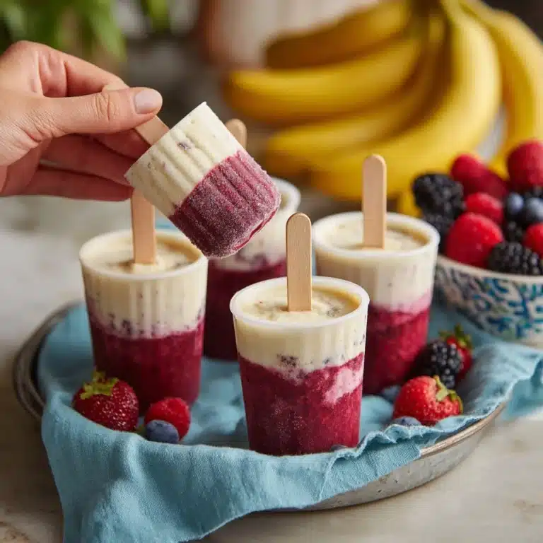 Frozen Yogurt Pops Recipe