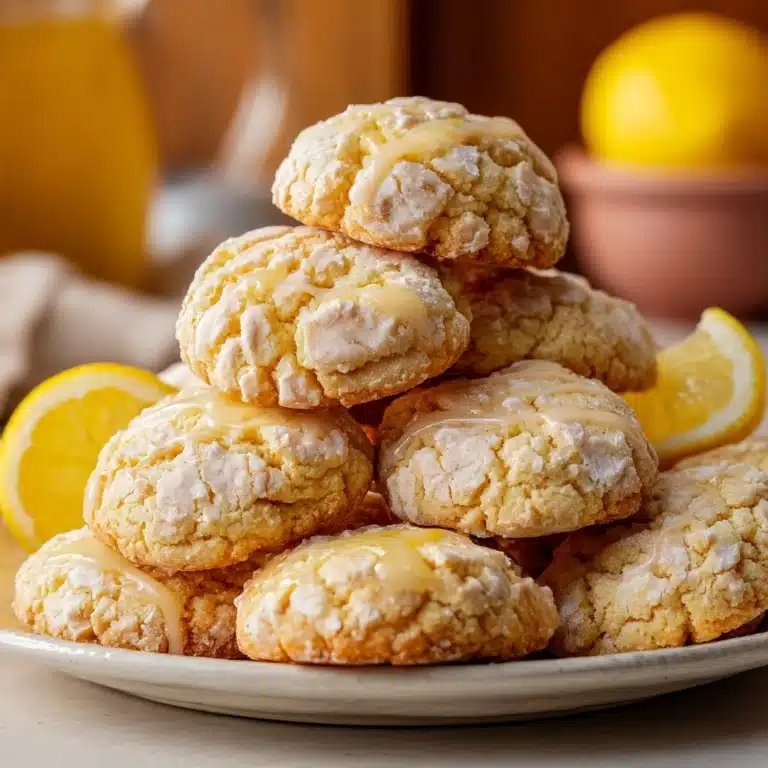 Lemon Pound Cake Cookies Recipe