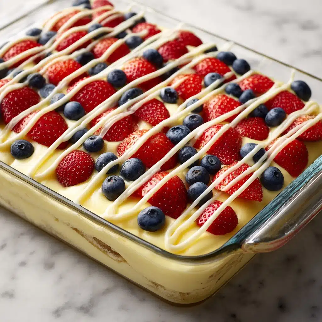 No Bake Summer Berry Icebox Cake Recipe