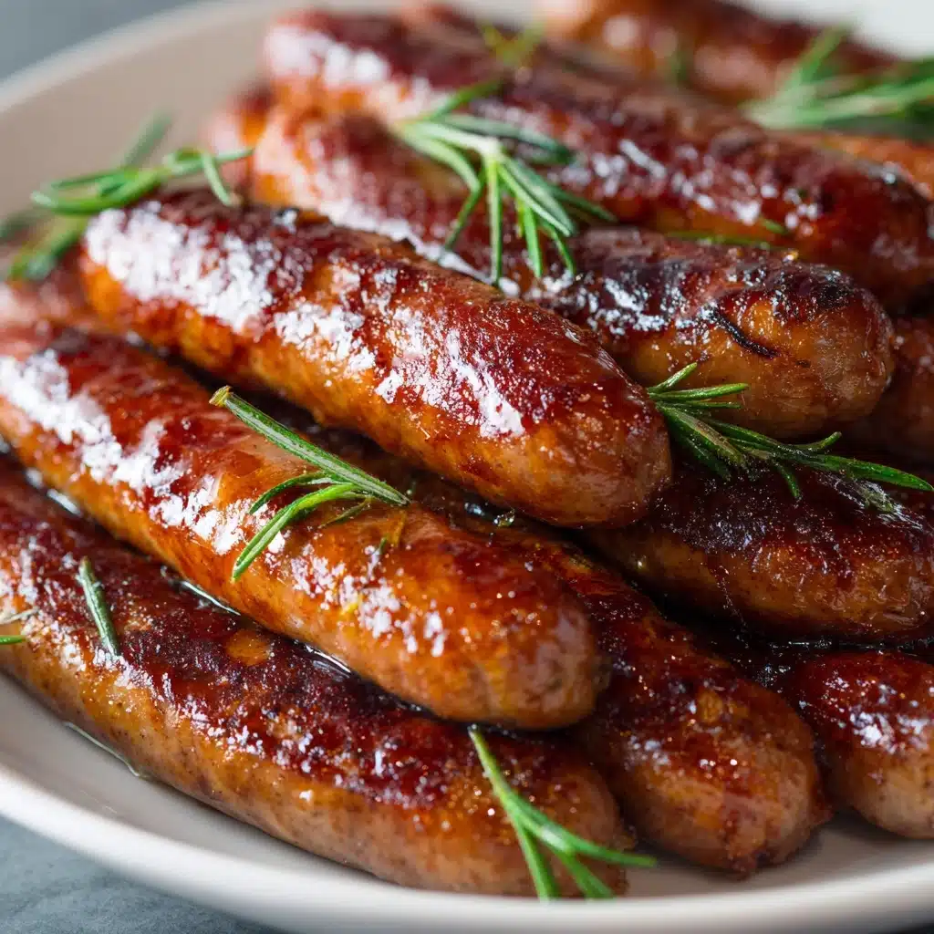 Maple and Rosemary Breakfast Sausage Recipe - Recipe Image