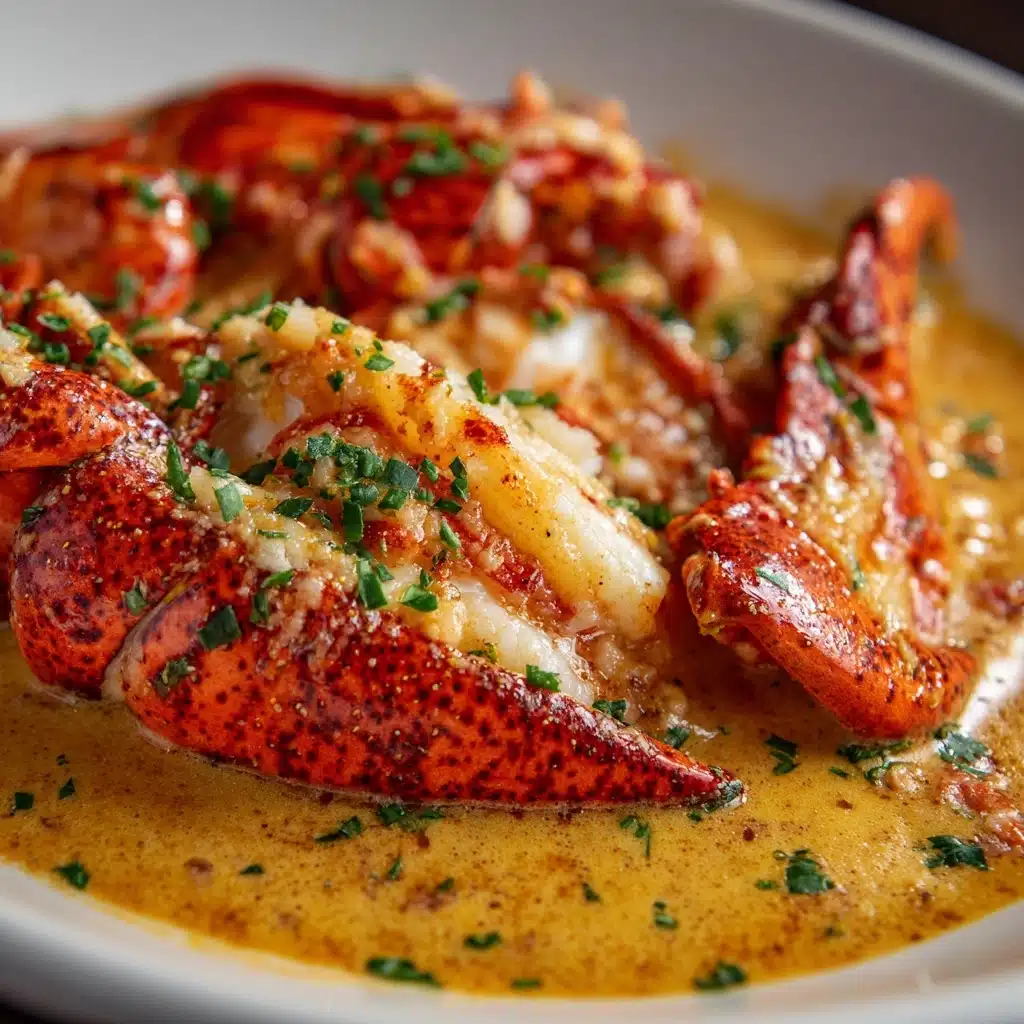 Creamy Spicy Lobster Pasta Recipe - Recipe Image